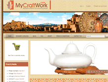 Tablet Screenshot of mycraftwork.com